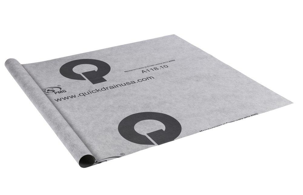 QuickDrain Grey Shower Pan Liner 