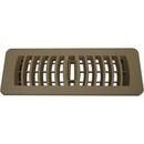 Deflecto Taupe 4 x 10 in. for Residential Floor Register Polypropylene 