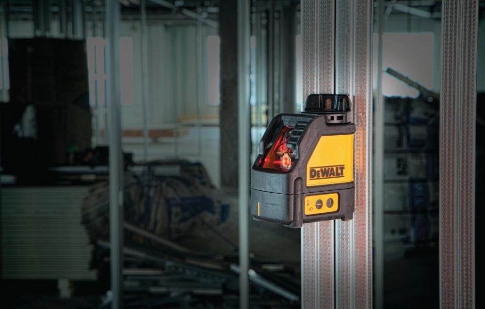 DEWALT Red Self-Leveling Cross-Line Laser 