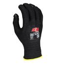 Radians Black Plastic Cut Protection Glove 