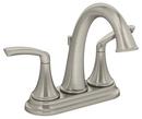 Symmons Industries Satin Nickel Centerset Bathroom Sink Faucet with Double Lever Handle 