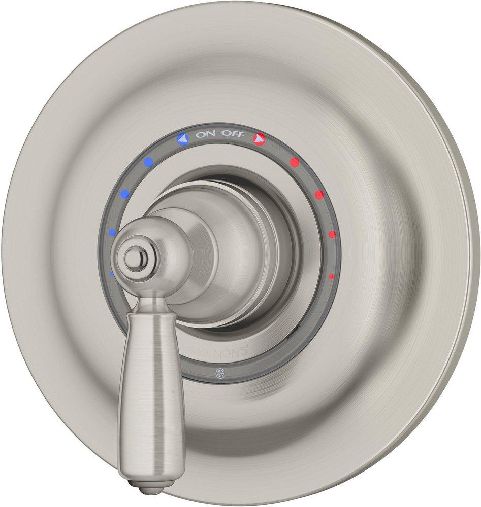 Symmons Industries Satin Nickel Single Handle Bathtub & Shower Faucet (Trim Only) 