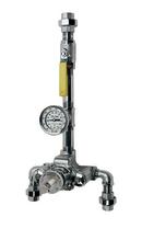 Symmons Industries FNPT Thermostatic Mixing Valve and Piping Assembly 