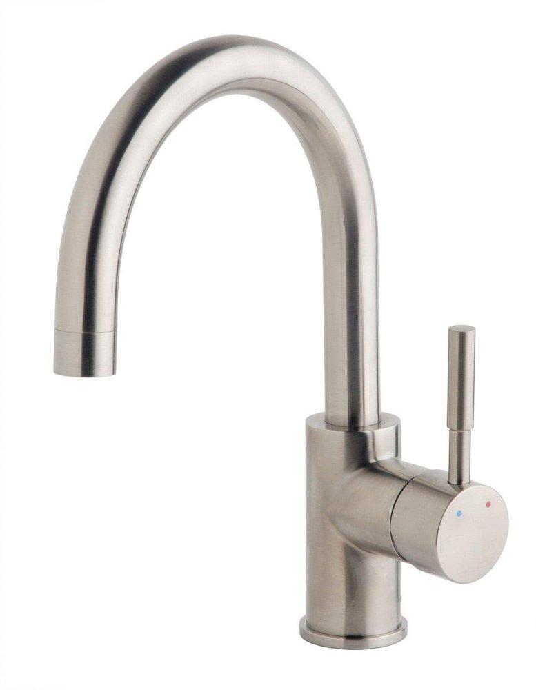 Symmons Industries Satin Nickel Single Lever Handle Bar Faucet 
