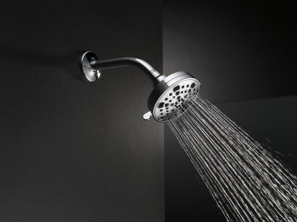 Delta Faucet Champagne Bronze Multi Function Full Body, Full Spray with Massage, H2Okinetic&reg; PowerDrench&trade; Spray, Massage and Pause Showerhead 