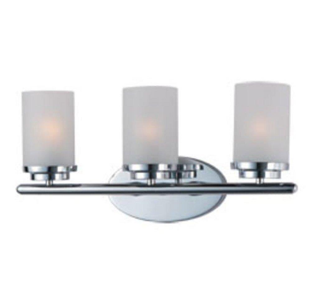 Maxim Lighting&reg; Polished Chrome 60W 3-Light Medium E-26 Base Incandescent Bath Vanity 
