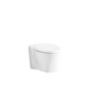 Elongated Toilet Bowl in Stucco White