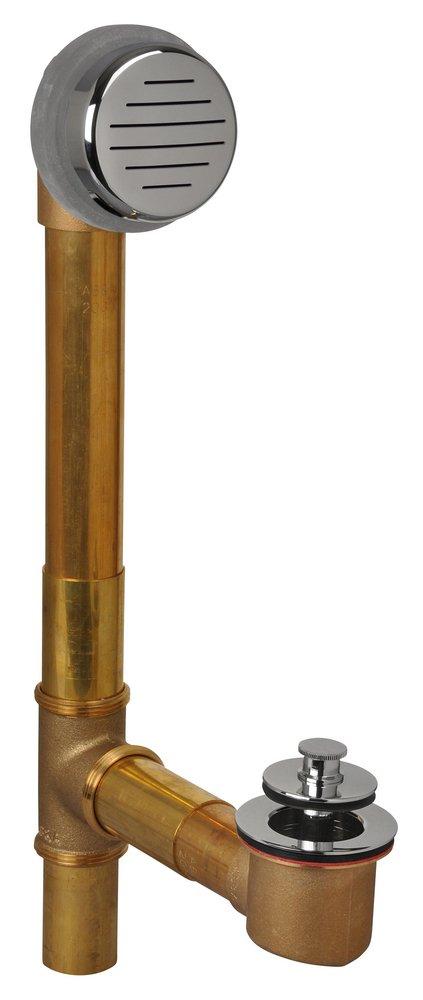 AB & A&trade; Chrome Brass Push-Pull Drain 