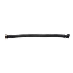 3/8 x 1/2 x 20 in. Supply Tube in Black