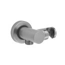 1/2 in. FNPT Brass Supply Elbow and Holder in Satin Brass