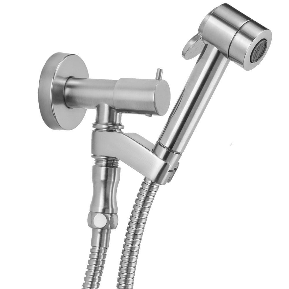 Jaclo Industries Satin Nickel Vertical Bidet Faucet 