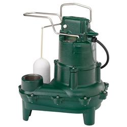 4/10 HP 115V Cast Iron Sewage Pump with 9 ft. Cord