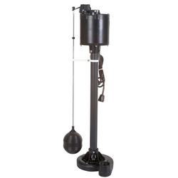 1/3 HP 115V Thermoplastic Pedestal Sump Pump
