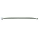 Jaclo Industries Grey 20 in. OD x ID Flexible Braided Toilet Supply Line with Plastic Nut for 3/8 in. OD Supply Valve 