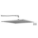 Jaclo Industries Satin Gold Single Function Full Rain Showerhead 