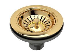 Basket Strainer (Less Pop-Up) in Unlacquered Brass