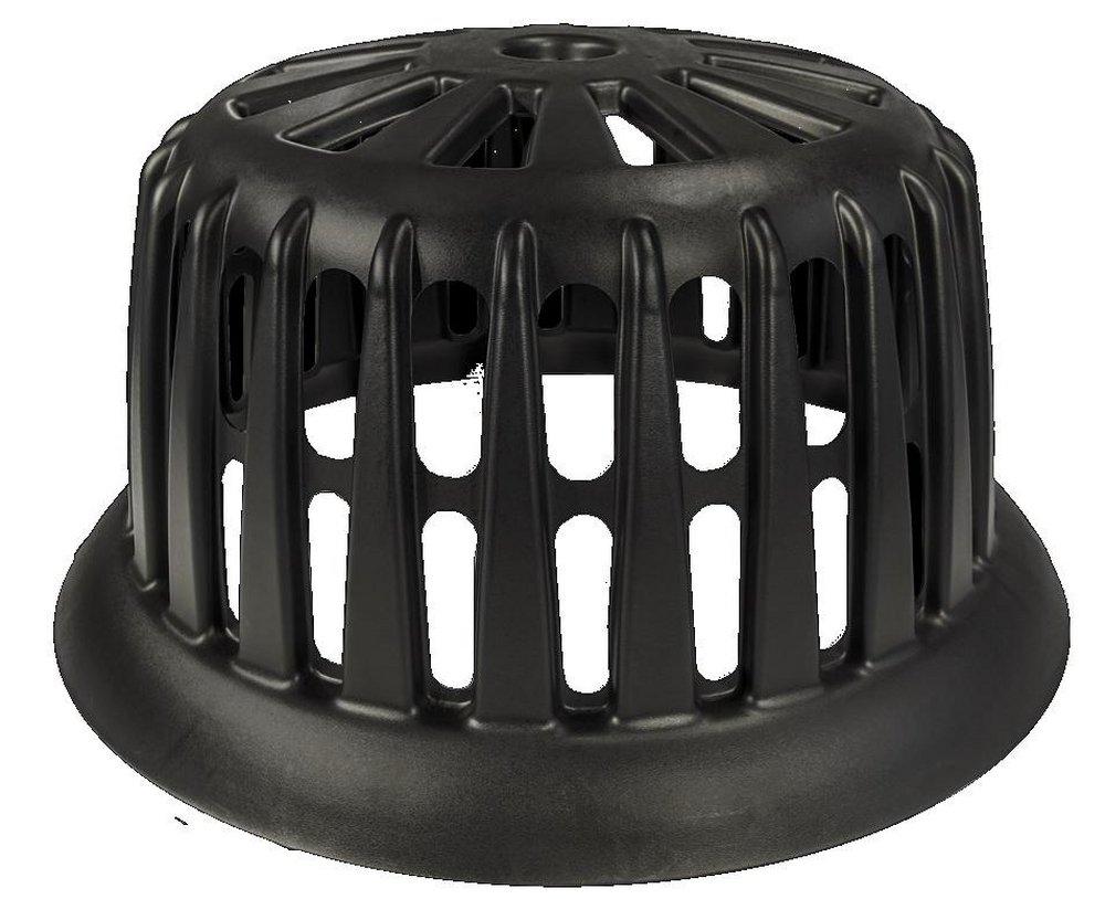 Silt-Saver Black Round Base Frame and Dot Filter Assembly 