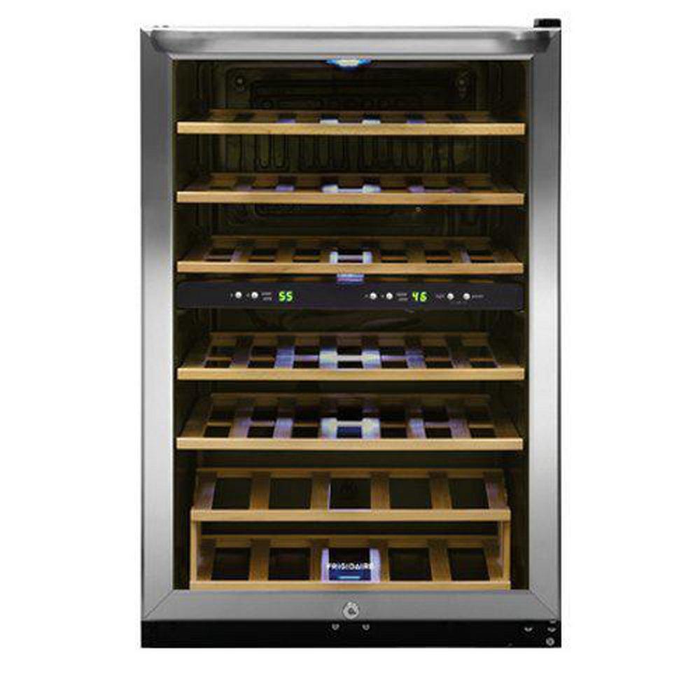 Frigidaire Stainless Steel 21-1/2 in. 4.4 cu. ft. Wine Cooler 