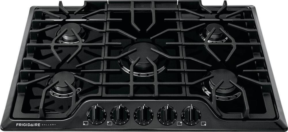 Frigidaire Black 5 Burner Sealed Cooktop 