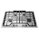 4 Burner Sealed Cooktop in Stainless Steel