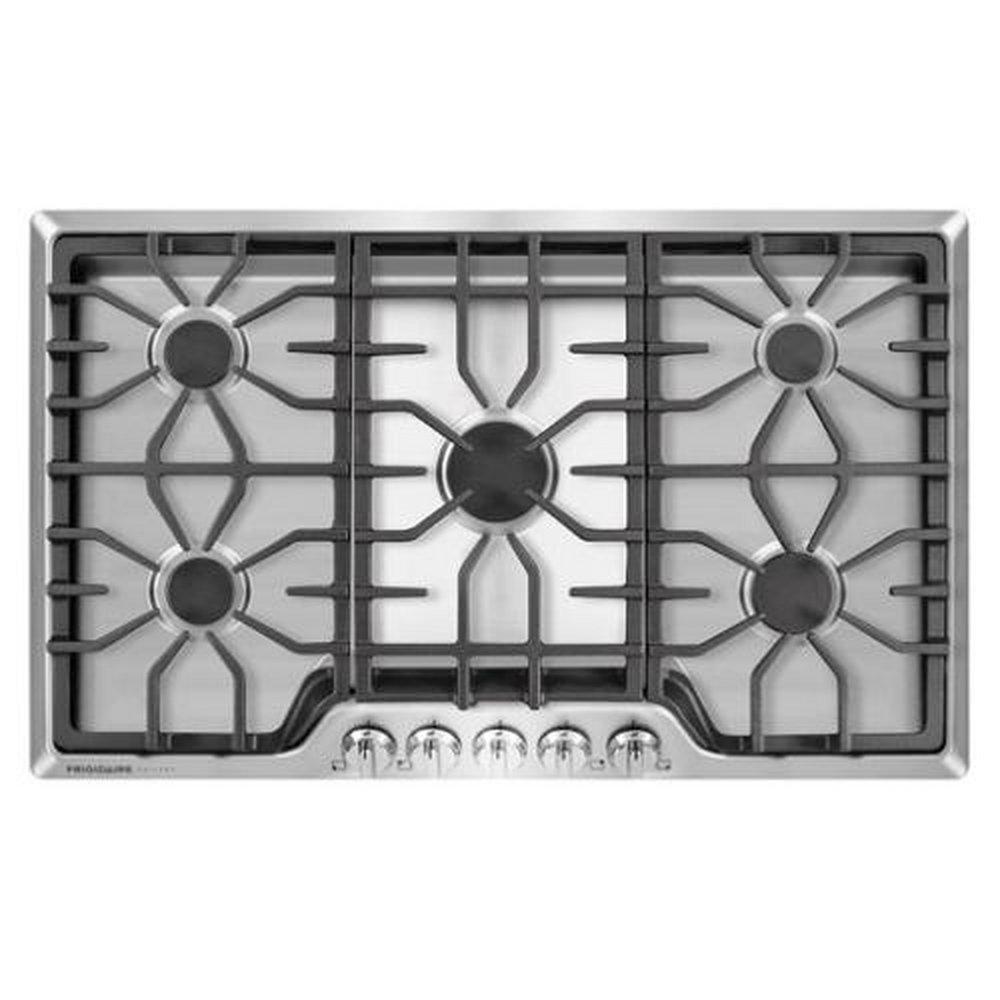 Frigidaire Stainless Steel 5 Burner Sealed Cooktop 