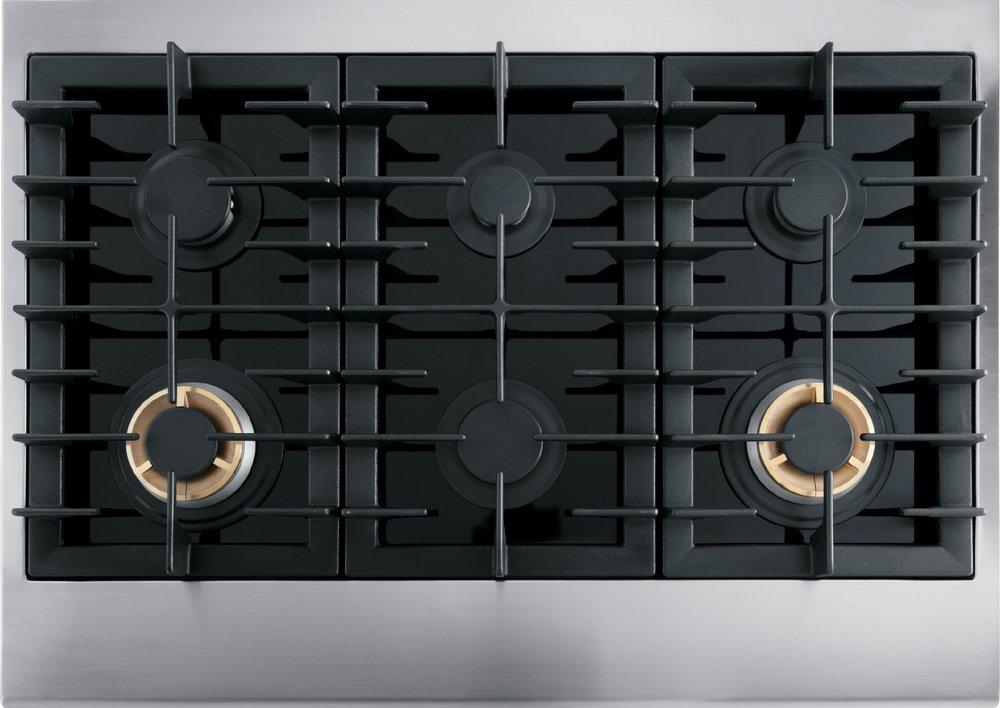 Electrolux Stainless Steel 35-7/8 in. 6-Burner Natural Gas Cooktop 