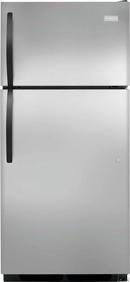 Frigidaire Stainless Steel 28 in. 12.6 cu. ft. Top Mount Freezer Refrigerator 