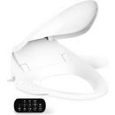 KOHLER White Elongated Closed Front Bidet Seat with Cover 