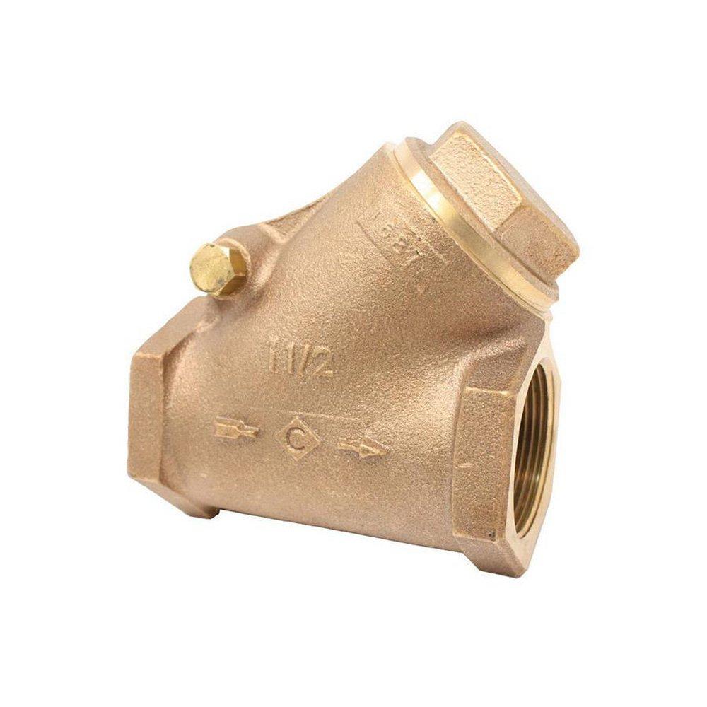 United Brass Works Bronze Threaded Spring Check Valve 