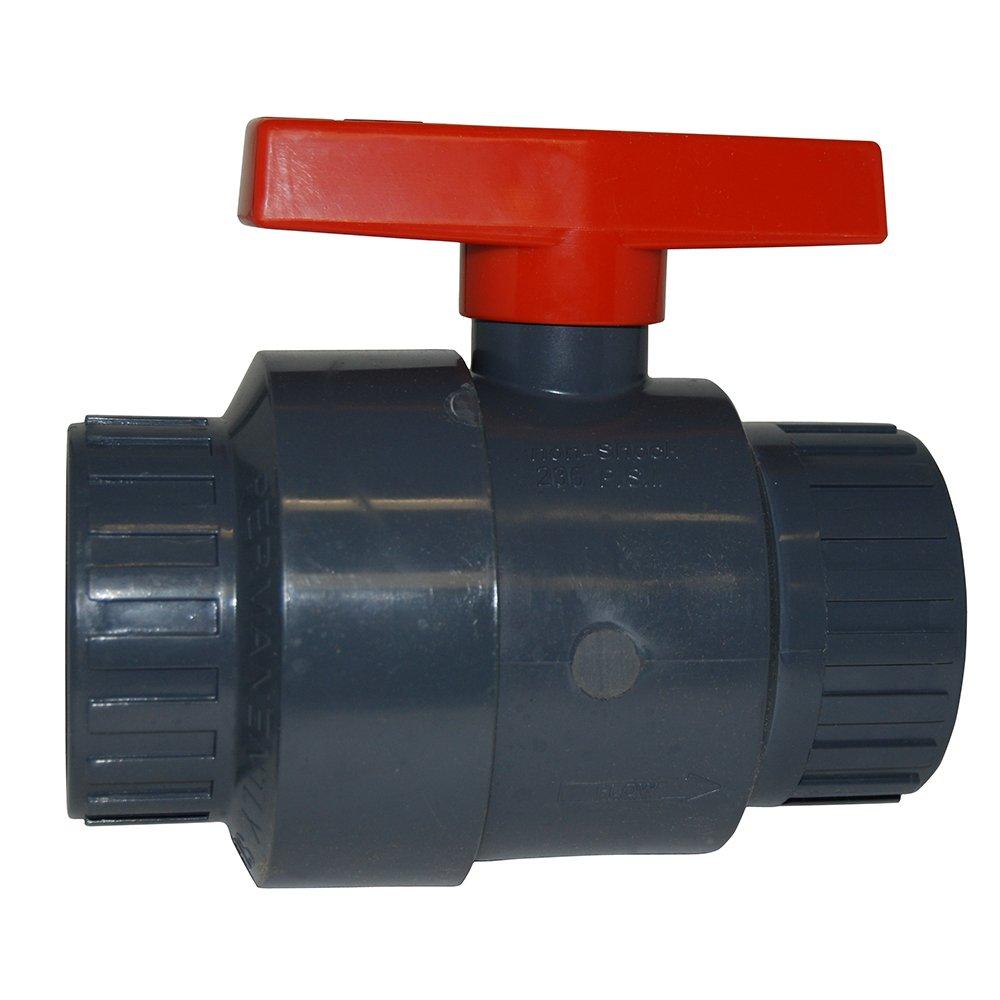 Zoeller Pump Co Polished Nickel Plastic Slip 150# Ball Valve 