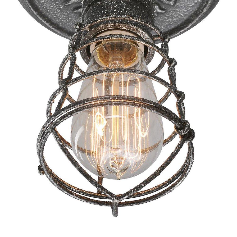 Troy-CSL Lighting Old Silver 8-1/4 x 6 in. Ceiling Light Fixture 