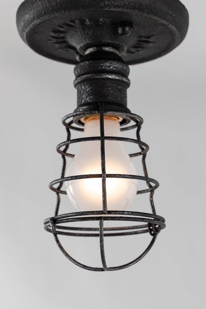 Troy-CSL Lighting Old Silver 8-1/4 x 6 in. Ceiling Light Fixture 