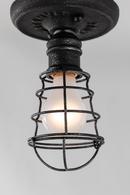 Troy-CSL Lighting Old Silver 8-1/4 x 6 in. Ceiling Light Fixture 