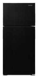 Amana Black 28 in. 14 cu. ft. Top Mount Freezer Refrigerator 