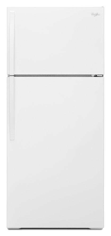 Whirlpool White 28 in. 16 cu. ft. Top Mount Freezer and Full Refrigerator 