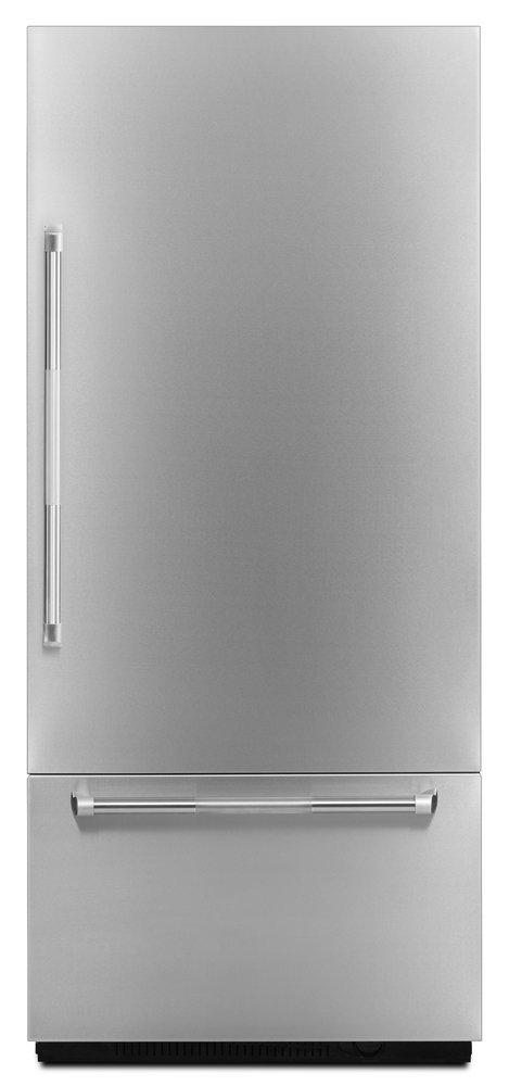 JennAir Panel Ready 35-3/4 in. 20.9 cu. ft. Bottom Mount Freezer Refrigerator 