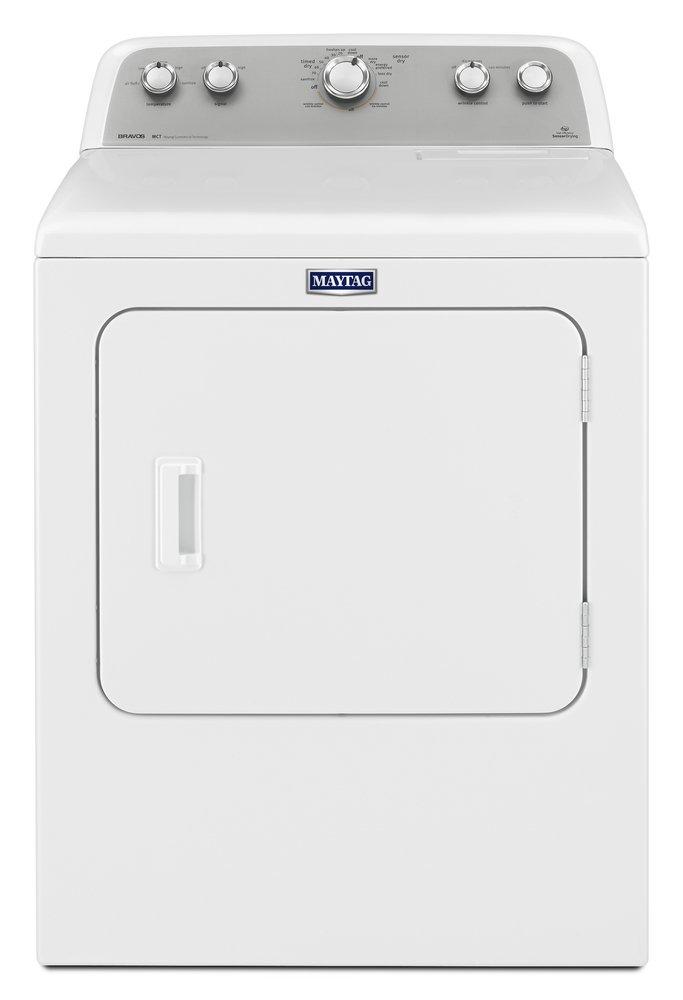 Maytag White 29 in. 7 cu. ft. Electric Dryer 