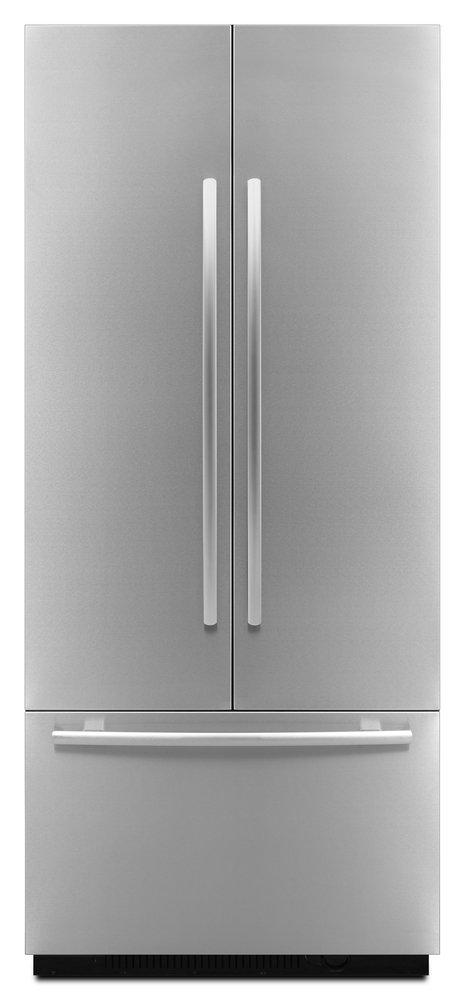 JennAir Panel Ready 35-3/4 in. 20.81 cu. ft. French Door Refrigerator 