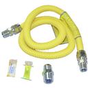 4 ft. Male x Female Gas Appliance Connector Kit in Yellow