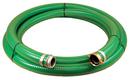 Abbott Rubber Co Inc Green 3 in. PVC Water Suction Hose with Coupling 
