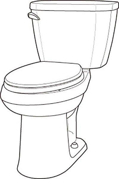 Gerber Plumbing White 1.28 gpf Elongated Floor Mount Two Piece Toilet Bowl 