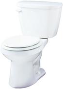 Gerber Plumbing White 1.6 gpf Round Floor Mount Two Piece Toilet Bowl 