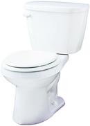 Gerber Plumbing White 1.6 gpf Round Floor Mount Two Piece Toilet Bowl 