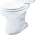 Gerber Plumbing White 1.6 gpf Round Floor Mount Two Piece Toilet Bowl 