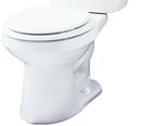 Gerber Plumbing White 1.6 gpf Round Floor Mount Two Piece Toilet Bowl 