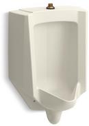 1 gpf Washout Urinal with Top Spud in Biscuit