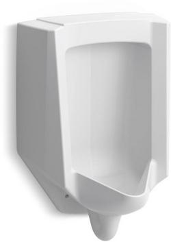Wash Out Urinal in White