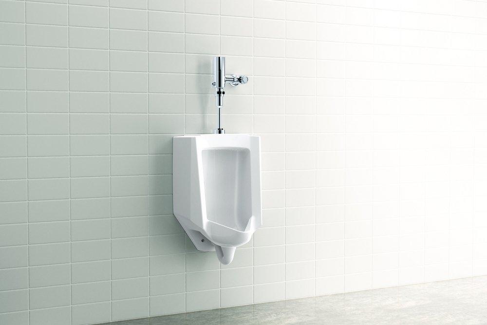 KOHLER White 1 gpf Washout Urinal with Top Spud 
