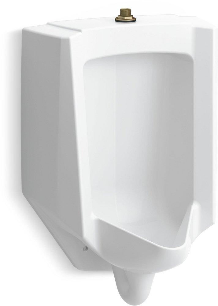 KOHLER White 1 gpf Washout Urinal with Top Spud 