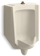 1 gpf Washout Urinal with Top Spud in Almond